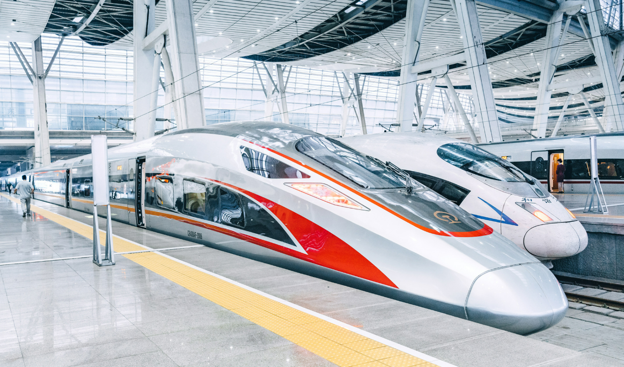 high-speed train in china